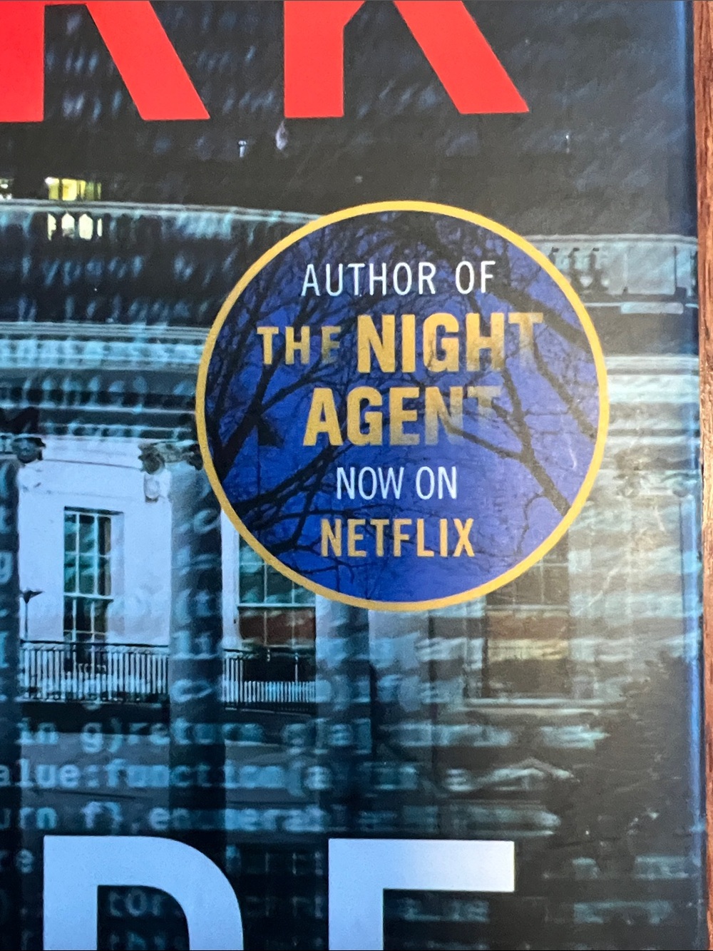 Inside Threat hardcover book by Matthew Quirk. Author of The Night Agent - Picture 6 of 6